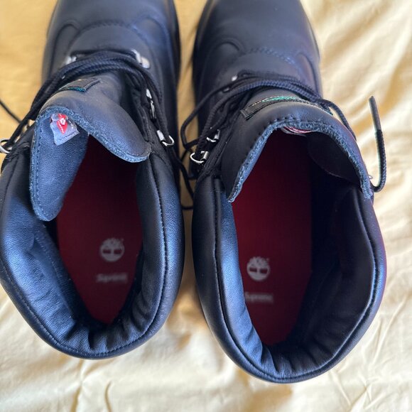 Supreme x timberland field boots - Picture 12 of 14